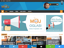 Tablet Screenshot of mojradio.net